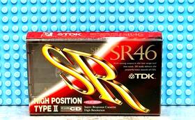 Tdk 902030017552 Sr 46 Vs. Iv Type Ii Blank Cassette Tape 1 Sealed