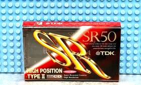 Tdk 902030017569 Sr 50 Vs. Iv Type Ii Blank Cassette Tape 1 Sealed