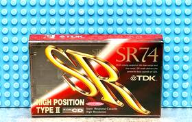 Tdk 902030017613 Sr 74 Vs. Iv Type Ii Blank Cassette Tape 1 Sealed