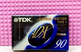 Tdk 902030017811 Ad-x 90 1992 Japan Type I Blank Cassette Tape 1 Sealed