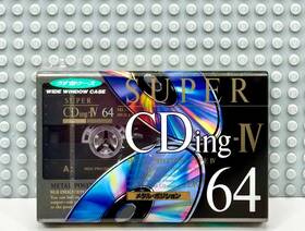 Tdk 902030019280 Super Cding Iv 64 1992 Japan Type Blank Cassette Tape 1 Sealed