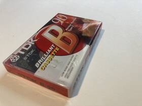 Tdk 902030026264 B90 Brilliant Type 1 Normal Position Blank Cassette Tape New/sealed