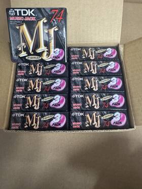 Tdk 902030054458 Md-tdk Music Jack 74 Vs Iii Blank Mini Disc 10 3 Packs 30 Total