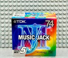 Tdk 902030058302 Md Md-mj 74 5 Pack Blank Mini Discs Sealed