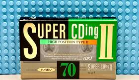 Tdk 902030111922 Super Cding Ii 70 1992 Japan Type Blank Cassette Tape 1 Sealed