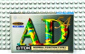 Tdk 902030112462 Ad 54 Vs. Vii Type I Blank Cassette Tape 1 Sealed