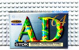 Tdk 902030112486 Ad 64 Vs. Vii Type I Blank Cassette Tape 1 Sealed