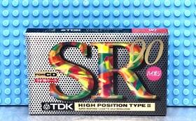 Tdk 902030112905 Sr 90 Vs. Iii Type Ii Blank Cassette Tape 1 Sealed