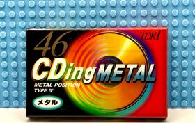 Tdk 902030113599 Cding Metal 46 1996 Japan Blank Cassette Tape 1 Sealed