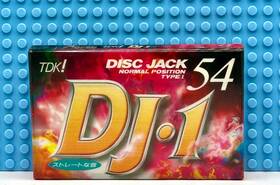 Tdk 902030114695 Dj-i Disc Jack 54 Vs. Ii Type I Blank Cassette Tape 1 Sealed