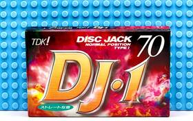 Tdk 902030114725 Dj-i Disc Jack 70 Vs. Ii Type I Blank Cassette Tape 1 Sealed
