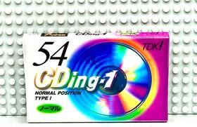 Tdk 902030117184 Cding I 54 Vs Iii Type Cassette Tape 1 Sealed