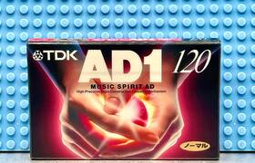 Tdk 902030119294 Ad 1 120 Vs. Ii Type I Blank Cassette Tape Sealed