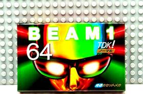 Tdk 902030201494 Beam 1 64 1997 Japan Type I Blank Cassette Tape Sealed