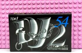 Tdk 902030202279 Dj-2 54 Disc Jack Type Ii Vs V Blank Cassette Tape 1 Sealed