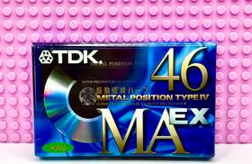 Tdk 902030205584 Ma-ex 46 Type Iv 1997 Japan Blank Cassette Tape 1 Sealed