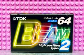 Tdk 902030207335 Beam 2 64 Vs. Ii Type Blank Cassette Tape 1 Sealed