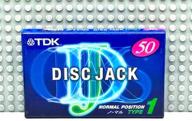 Tdk 902030208400 Dj Disc Jack 50 Type I Vs. Ii Blank Cassette Tape 1 Sealed