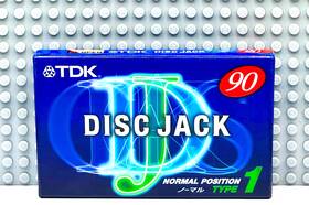 Tdk 902030208479 Dj Disc Jack 90 Type I Vs. Ii Blank Cassette Tape 1 Sealed