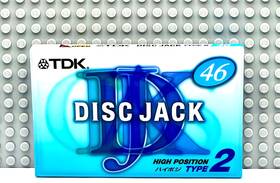 Tdk 902030208691 Dj Disk Jack 46 Type Ii Cassette Tape 1 Sealed
