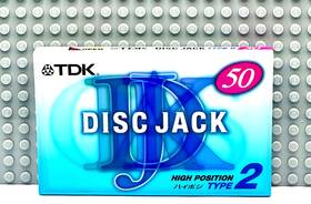 Tdk 902030208707 Dj Disk Jack 50 Type Ii Cassette Tape 1 Sealed