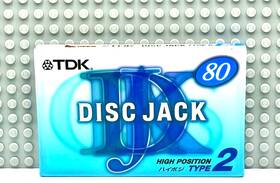 Tdk 902030208769 Dj Disk Jack 80 Type Ii Cassette Tape 1 Sealed