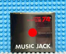 Tdk 902030308971 Md Music Jack Black 74 Blank Mini Disc 1 Sealed
