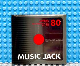 Tdk 902030309022 Md Music Jack Black 80 Blank Mini Disc 1 Sealed