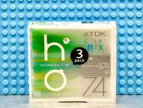 Tdk 906933524933 Md Ho Green 74 Blank Mini Discs Three Pack 3 Sealed