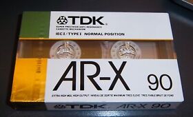 Ar-x90g Tdk Ar-x 90 Type I Normal Position Audio Cassette Tape Rock Soul Jazz House Musi