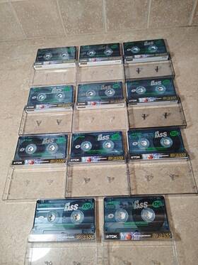 Bass-74 Tdk 11 Cd Bass Cassette Tapes Heavy Performance 120 Minute See Description