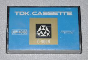 C-90ln Tdk Rare Vintage Early 1970s Blank Compact Cassette Japan Used