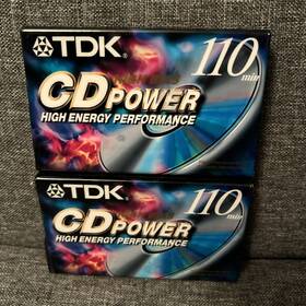 Cding2-110 Tdk Cding-ii 110 Type 2 High Position Audio Cassette Tapes Sealed Lot Of
