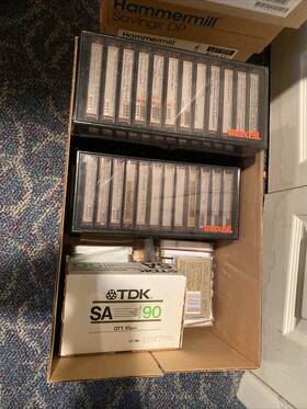 Sa-90 Tdk Cr-7a 80 Sony Ucx-s Ucx Classical Recordings Recorded Once Wfmt Radio