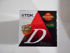 Tdk D60 Blank Cassette Tapes 12 Pack Free Shipping 020356237806