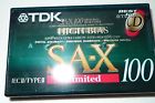 Tdk Lot Of 40 Sa-x 100 Limited Blank Audio Cassettes Tapes Brand New Sealed 020356285807