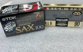 Maxell90 Tdk Maxell Vintage Lot 3 Sa-x 100 1 Maxwell Xl Ll 90 Sealed Cassette Tapes