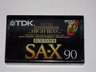 Tdk One 1 Sa-x 90 Blank Cassette Tape Type Ii High Bais New Sealed 020356202101