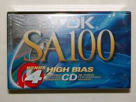 Sa100iecii-4 Tdk Set Of 4 Sa 100 Audio Cassette Tapes For High Quality Sound Recording