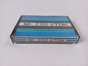 Sd-c120 Tdk Vtg Cassette Tape Vg Ex