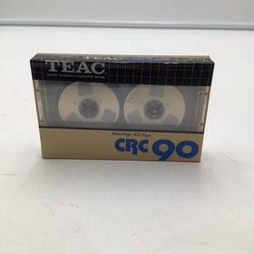 Crc90 Teac 65698 High Bias Blank Cassette Tape Reel To Gold Japan Sealed