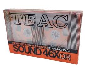 Teac 907034500086 Sound 46x Or Extra Normal Cassette Tape - High Precision Mechanism Japan