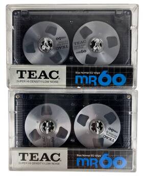 Mr60 Teac Mr 60 Reel To Audio Cassette Tape Type I Japan Set Of 2