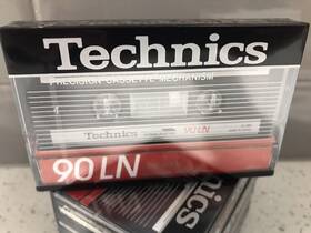 90ln Technics 5 90 Minute Cassettes Low Noise Normal Position Sealed Blank Tapes