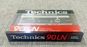 Rt-90ln Technics Vintage Rare Normal Bias Blank Cassette Tape - New And Sealed