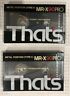 Mr-x90 That Lot Of Minute Metal Blank Cassette Tapes Type Iv