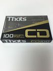 That S Vtg Thats 100 Iv Cd-iv Metal Position Type Cassette Tape Made In Japan 093365006510