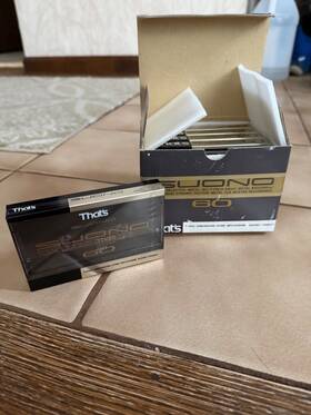 Thats 906915015077 Suono 60 Blank Cassettes New And Sealed Price Each Per Tape