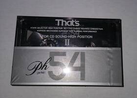 Thats 906915018139 Vintage - Ph-ii 54 1989 Japan Type Ii Blank Cassette Tape Sealed