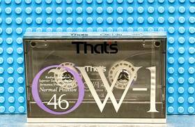 Thats 906915023515 Ow I 46 Vs. Ii Type Blank Cassette Tape 1 Sealed